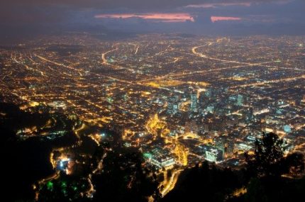 Bogota-Colombia-at-night